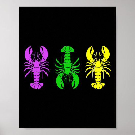 Poster Carnaval de Mardi Gras (Devant)