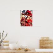 Poster Carnaval de Venise (Cuisine)