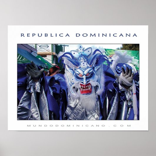 POSTER CARNAVAL DOMINICANO (Devant)
