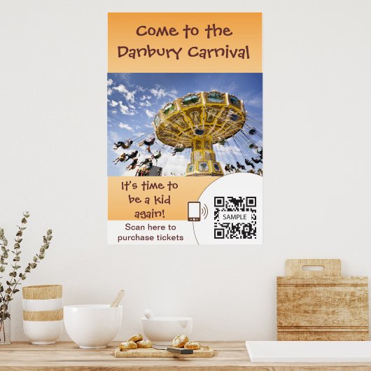 Poster Carnaval Modèle (Cuisine)