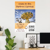 Poster Carnaval Modèle (Bureau à domicile)