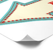 Poster Carnaval vintage Cirque do-it-yourself Direction S (Coin)