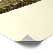 Poster Carnegie, PA Carte panoramique - 1897 (Coin)