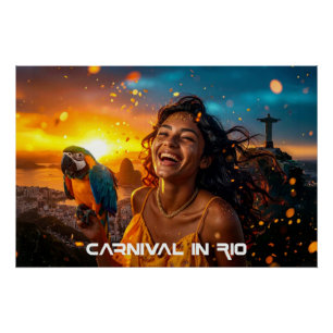 POSTER CARNIVAL À RIO