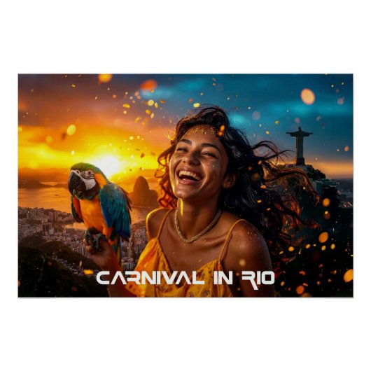 POSTER CARNIVAL À RIO (Devant)