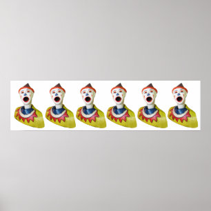 Poster Carnival Clowns
