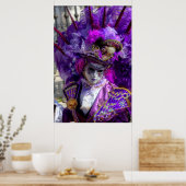 Poster Carnival Costume, Venice (Cuisine)