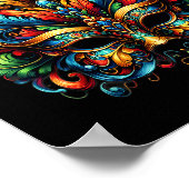 Poster Carnival Mask Brazil Rio (Coin)