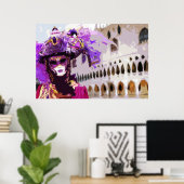 Poster Carnival mask de Venice (Bureau à domicile)