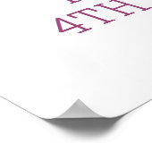 Poster Carnival mignon Anniversaire Budget Bienvenue (Coin)