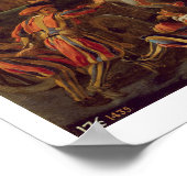 Poster Carnival Time à Rome, 1653 (oil on canvas) (Coin)