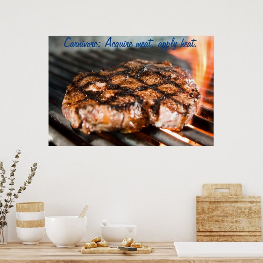 Poster Carnivores (Cuisine)