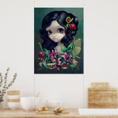 Poster Carnivorous Bouquet Fairy Art Print gothic (Cuisine)
