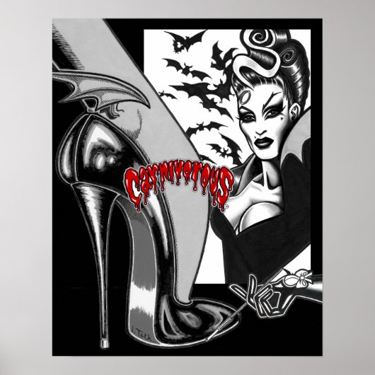 Poster Carnivorous™/Vamp (Devant)