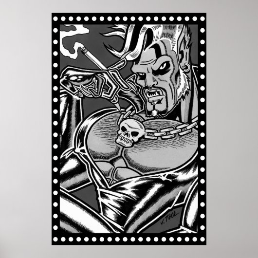 Poster Carnivorous™/Werebiker (Devant)