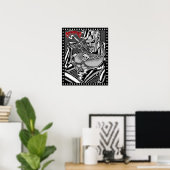 Poster Carnivorous™/Werebiker/Logo (Bureau à domicile)
