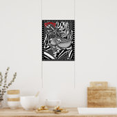 Poster Carnivorous™/Werebiker/Logo (Cuisine)