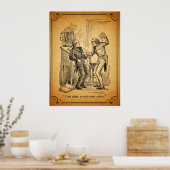 Poster Carol de Noël : Augmentez votre salaire (Cuisine)