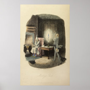 Poster Carol de Noël : Le fantôme de Marley