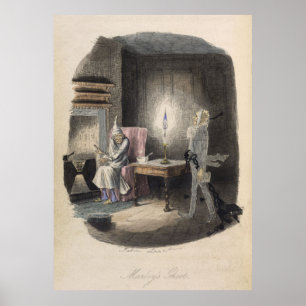 Poster Carol de Noël - Le fantôme de Marley