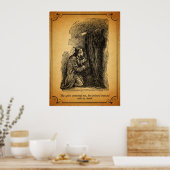 Poster Carol de Noël : L'Esprit N'A Pas Répondu (Cuisine)