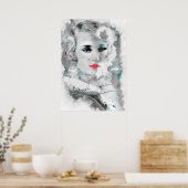 Poster Carole Lombard (Cuisine)