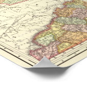 Poster Caroline du Nord (Coin)