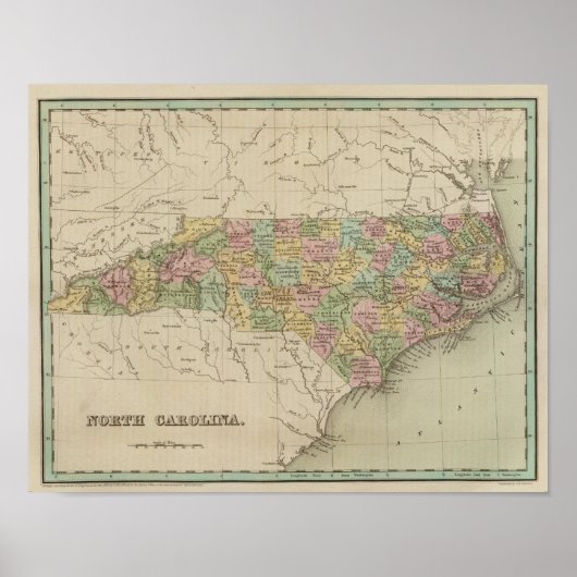 Poster Caroline du Nord 5 (Devant)