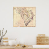 Poster Caroline du Sud : 1818 (Cuisine)