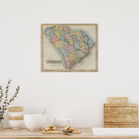 Poster Caroline du Sud 5 (Cuisine)