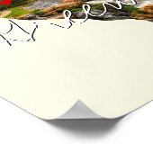 Poster Caroline du Sud Infos photo et nom de ville (Coin)