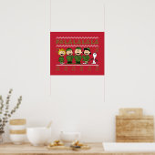Poster Caroling Christmas Sweater Graphic (Cuisine)