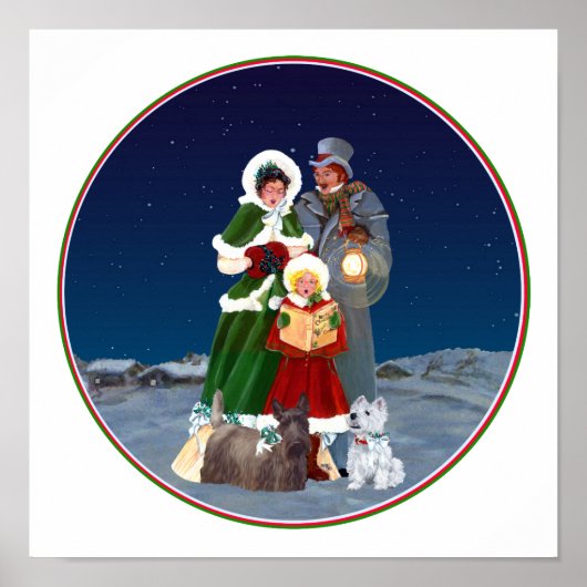 Poster Carols de Christmas (Devant)