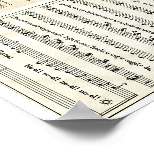 Poster Carols de Noël : Joy to the World, The Children's (Coin)