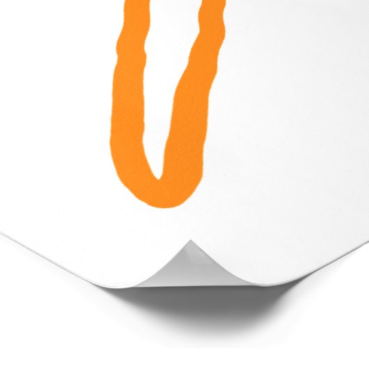 Poster Carotte (Coin)