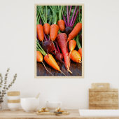 Poster Carotte et racine de betterave (Cuisine)