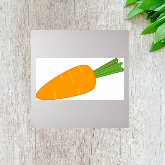 Poster Carotte orange légume