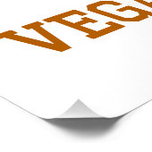 Poster Carotte Vegan Runner (Coin)