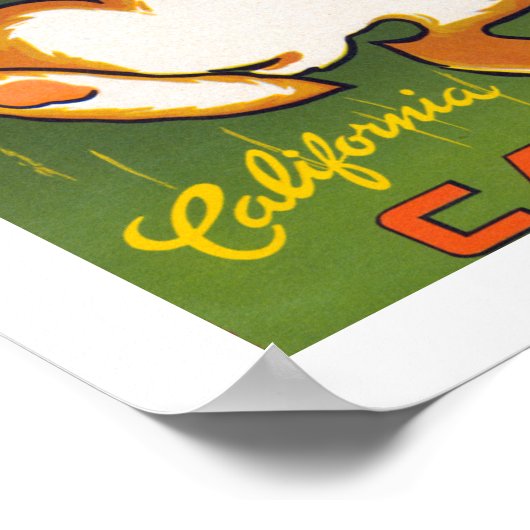 Poster Carottes à Atom en Californie (Coin)