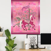 Poster Carousel Dreams Nursery Chiltwork (Bureau à domicile)