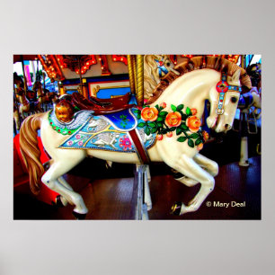 Poster Carousel Horse - 1