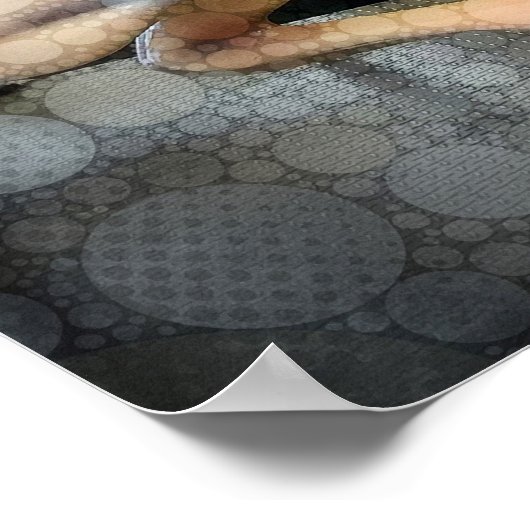 Poster Carousel Horse Éclairage Sparkly Trouvez Votre Sau (Coin)