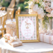 Poster Carousel Pink Cards and Gifts Sign