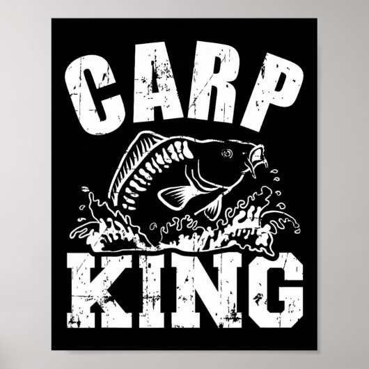 Poster Carp King Fishing  (Devant)
