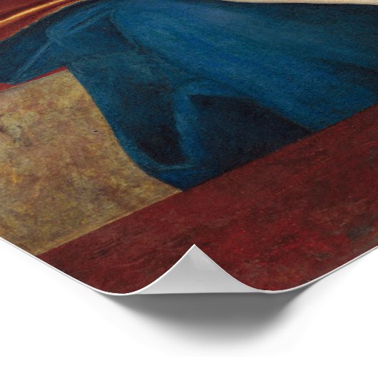 Poster Carpaccio Vierge à l'enfant (Coin)