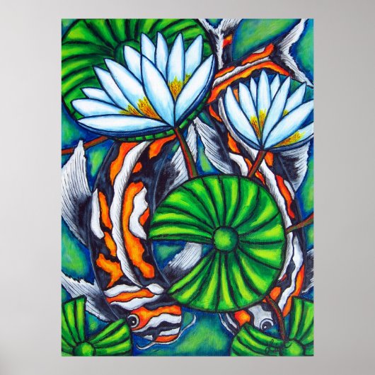 Poster Carpe Coy De Lisa Lorenz (Devant)