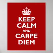 Poster Carpe Diem ! (Devant)