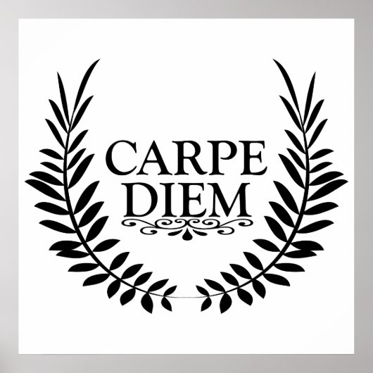 Poster Carpe diem (Devant)
