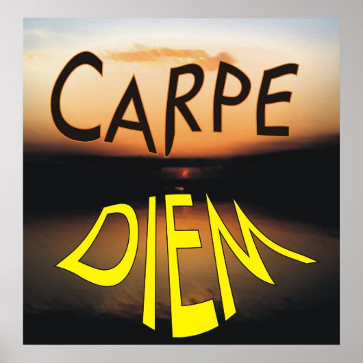 POSTER CARPE DIEM (Devant)