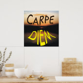 POSTER CARPE DIEM (Cuisine)